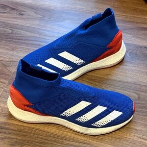 adidas Predator 20.1 TR BOOST Royal Blue Red Trainers EG1615 Mens Size 9